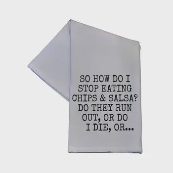 TEA TOWEL: CHIPS AND SALSA - Tool Town USA
