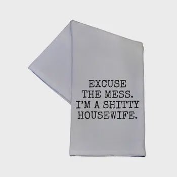 TEA TOWEL: I'M A BAD HOUSEWIFE - Tool Town USA