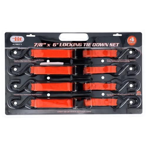 TIE DOWN, 4PC LOCKING - Tool Town USA