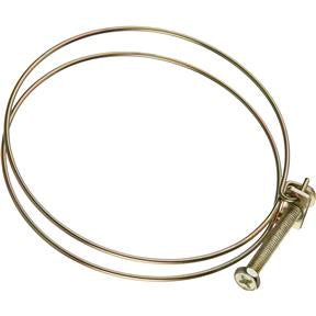 HOSE CLAMP, 4" WIRE