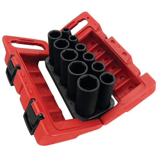 1/2" IMPACT SOCKET SET SAE