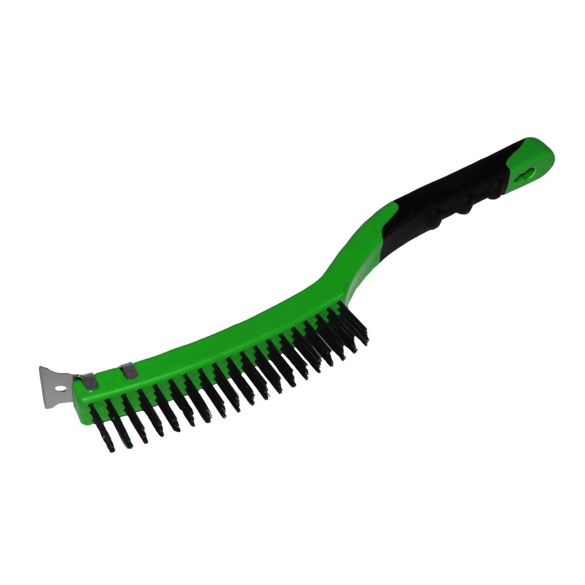 WIRE BRUSH, STEEL W/SCRAPER - Tool Town USA